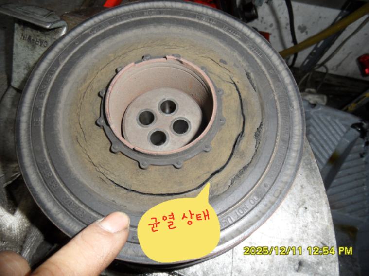 BMW 528 엔진 마운트, 미션 마운트 노후로 신품 교환 작업 사진 3