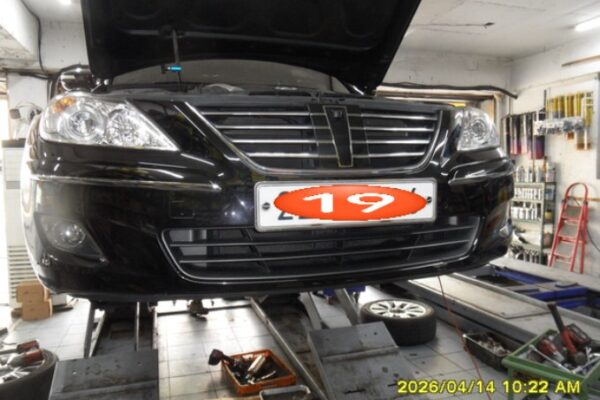 제네시스 BH330 에어쇼바 교체, 일산 정발산 오토훼미리카